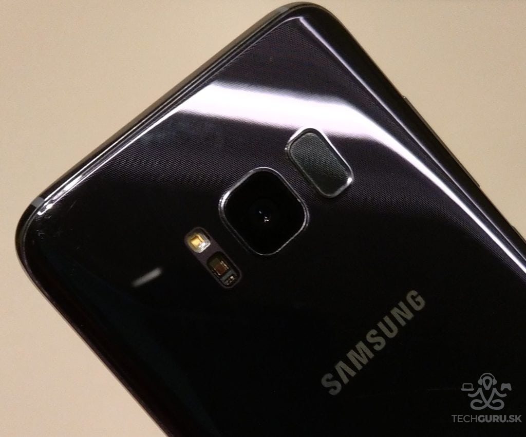 Samsung Galaxy S8 zadné snímače