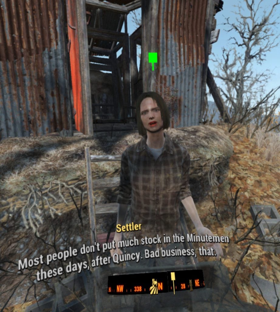 Fallout 4 VR recenzia settlement