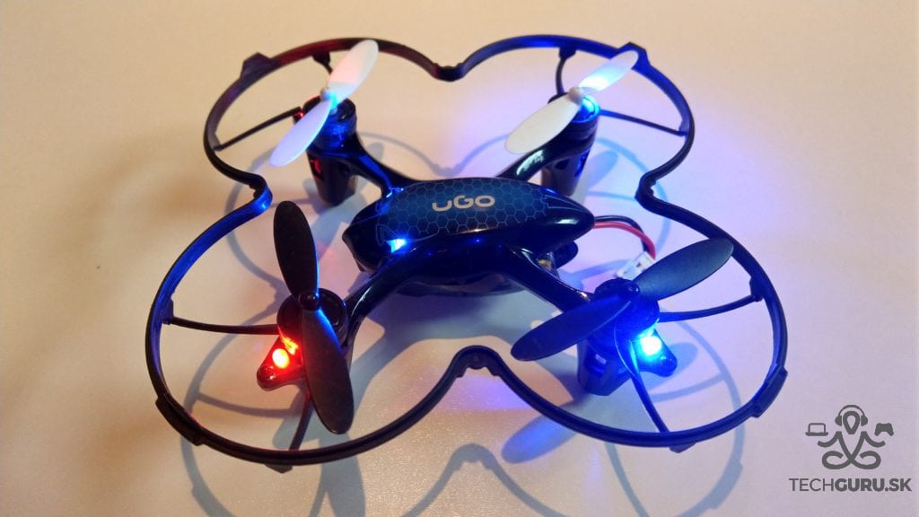 Dron UGO Fen aktivovaný