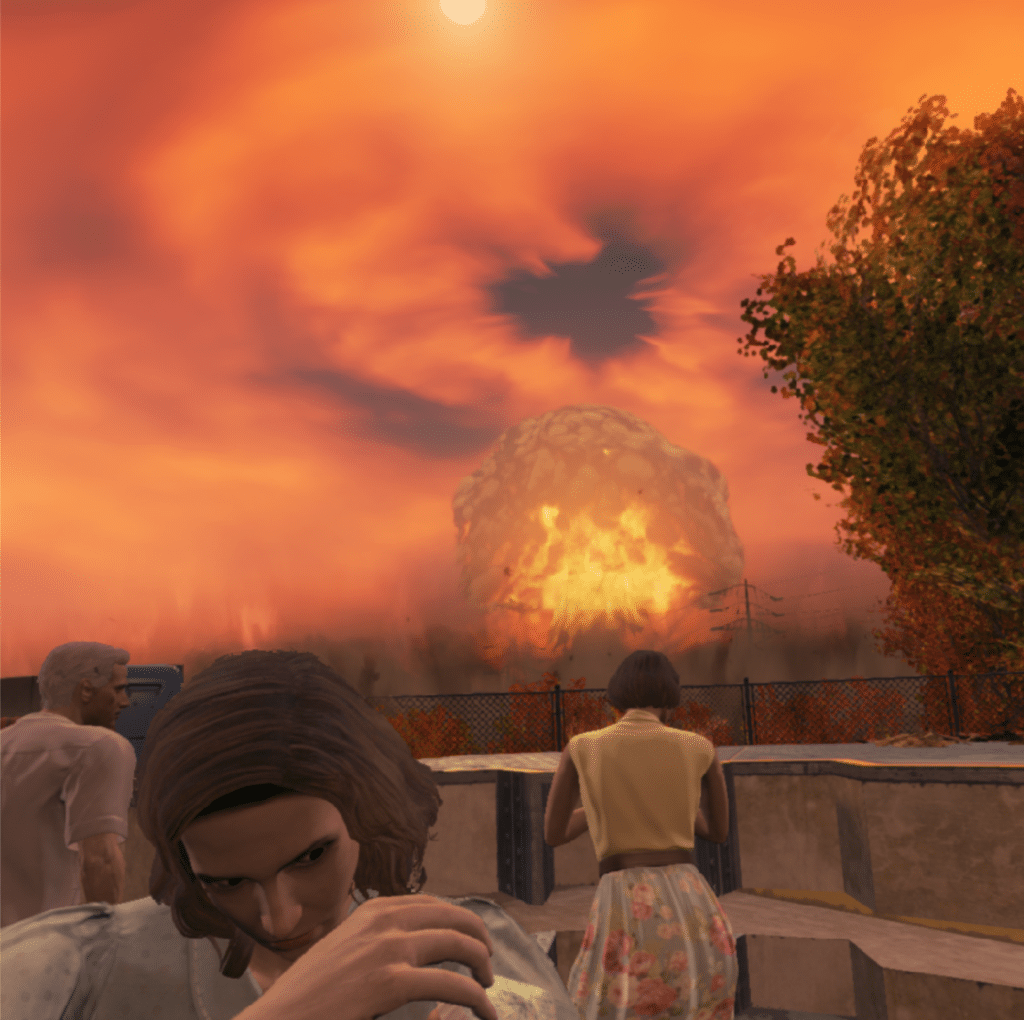 Fallout 4 VR recenzia nukleárny hríbik