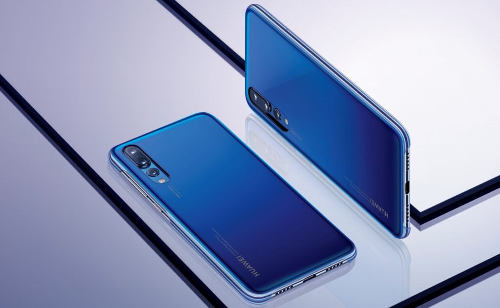 Huawei P20 pro _blue case