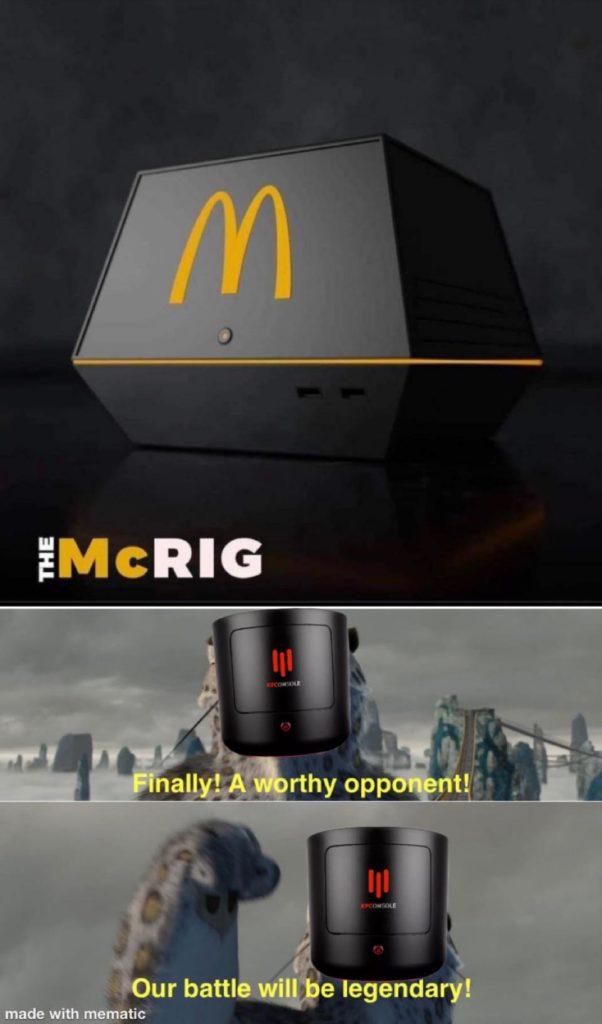 KFConsole VS McRig