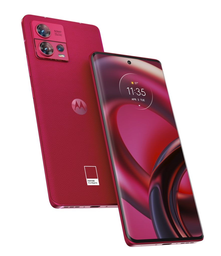 Motorola má špeciálnu edíciu edge 30 fusion v Pantone farbe roka 2023, Viva Magenta