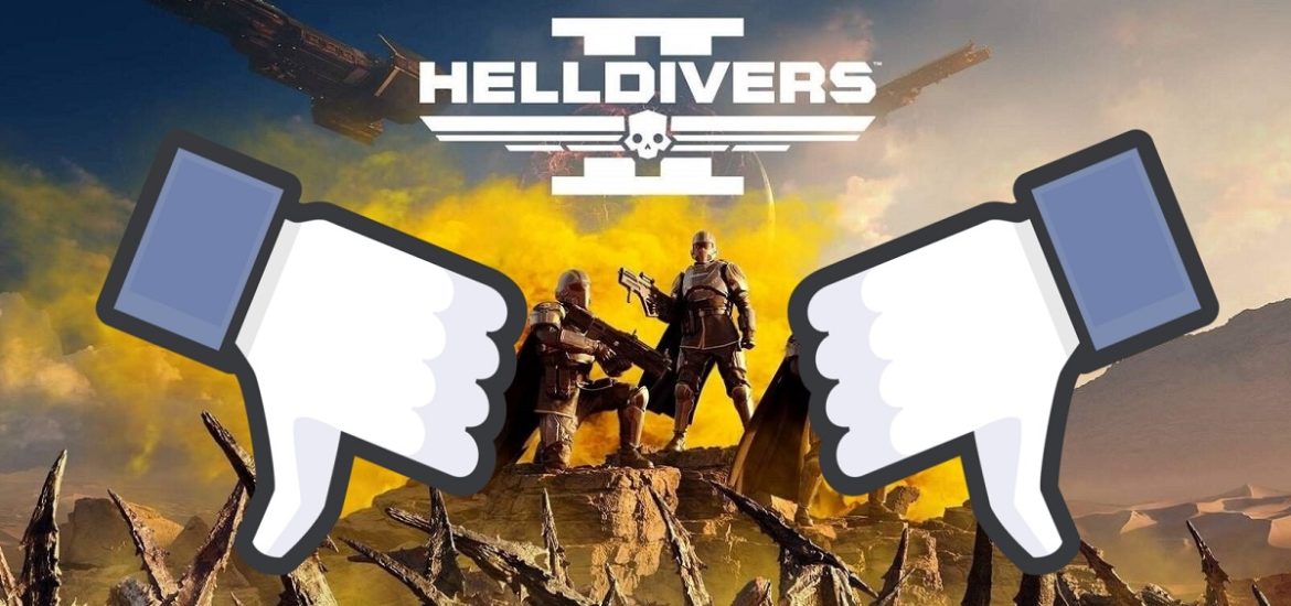 Hráči po celom svete zasypávajú Helldivers 2 negatívnymi recenziami
